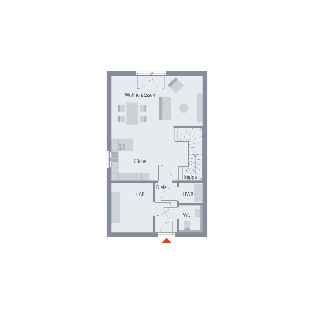 Ihre geräumige Doppelhaushälfte in Augsburg - Erstbezug - 355m² Grundstück