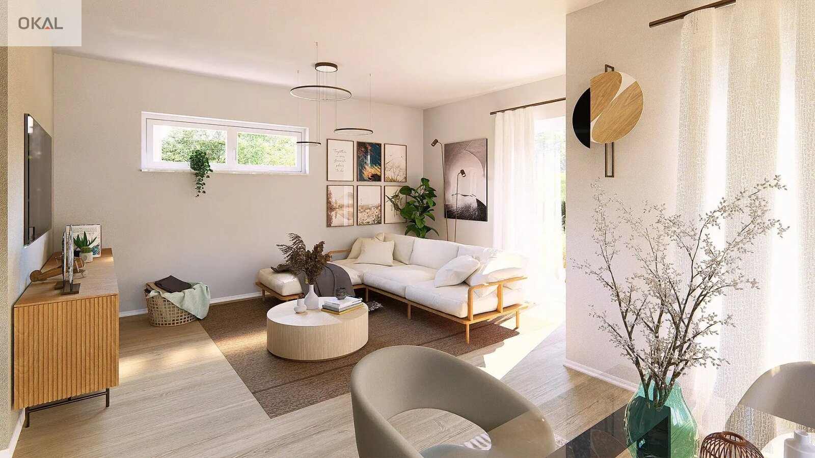 projektiertes OKAL 1- Familienhaus in Stuttgart- Stammheim 