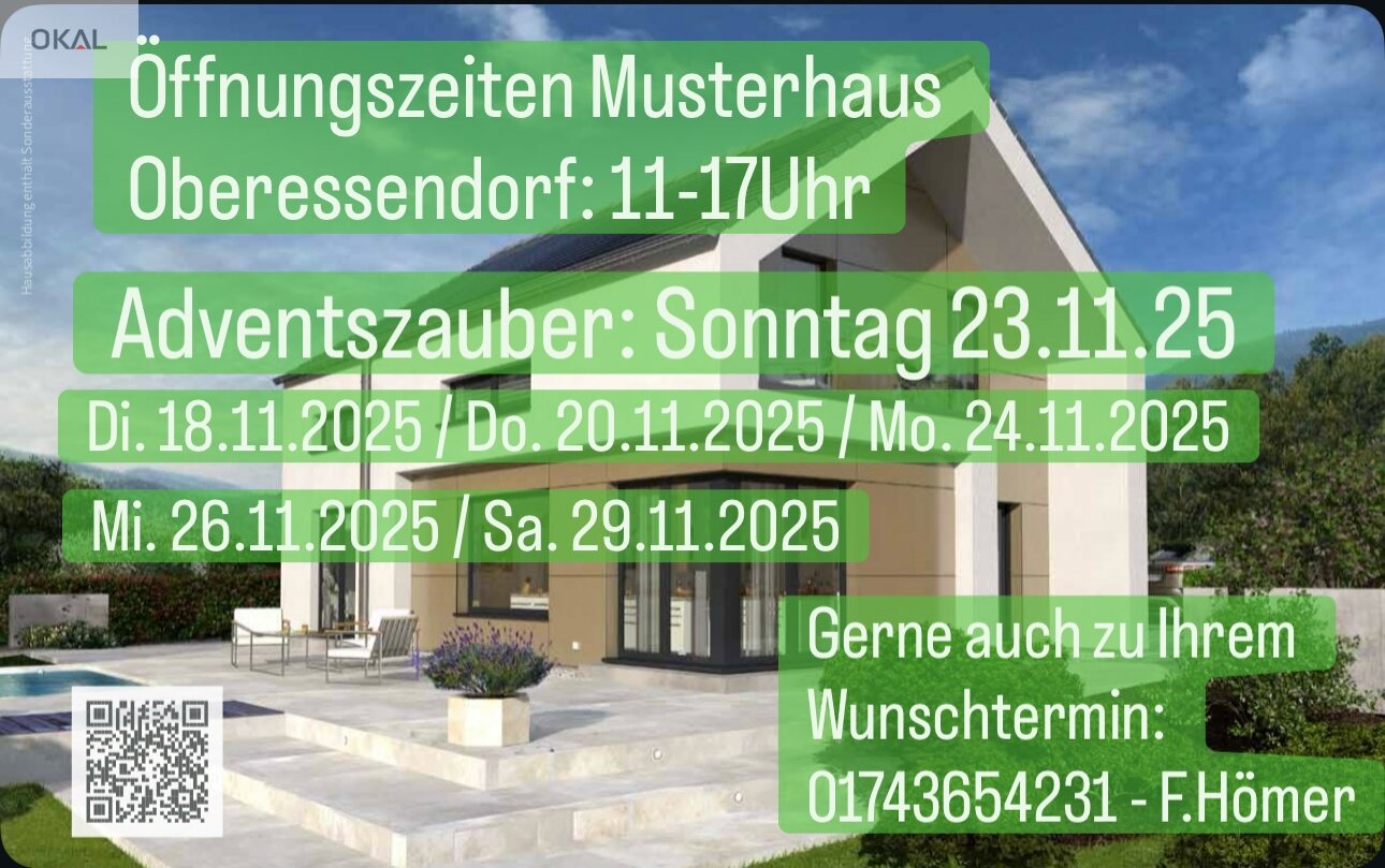 Okalhaus zum Vorteilspreis - gebaut auf Ihrem Grundstück!