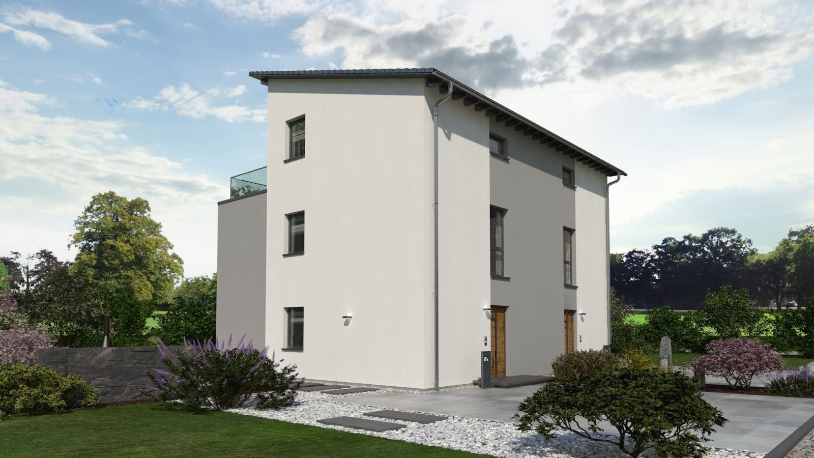 Ihre geräumige Doppelhaushälfte in Augsburg - Erstbezug - 355m² Grundstück