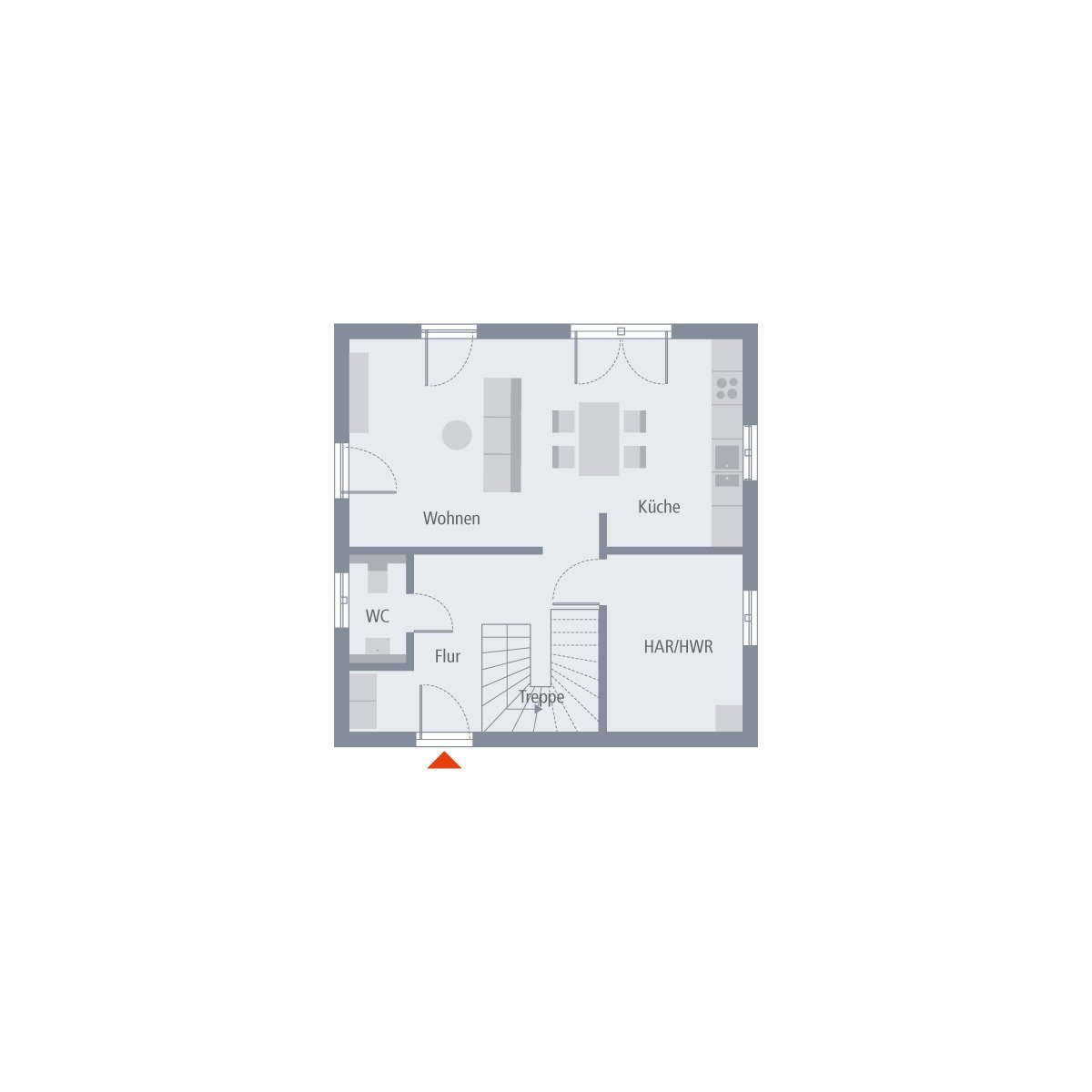 Smart Living im eigenen Haus: Technik und Design in perfekter Harmonie.