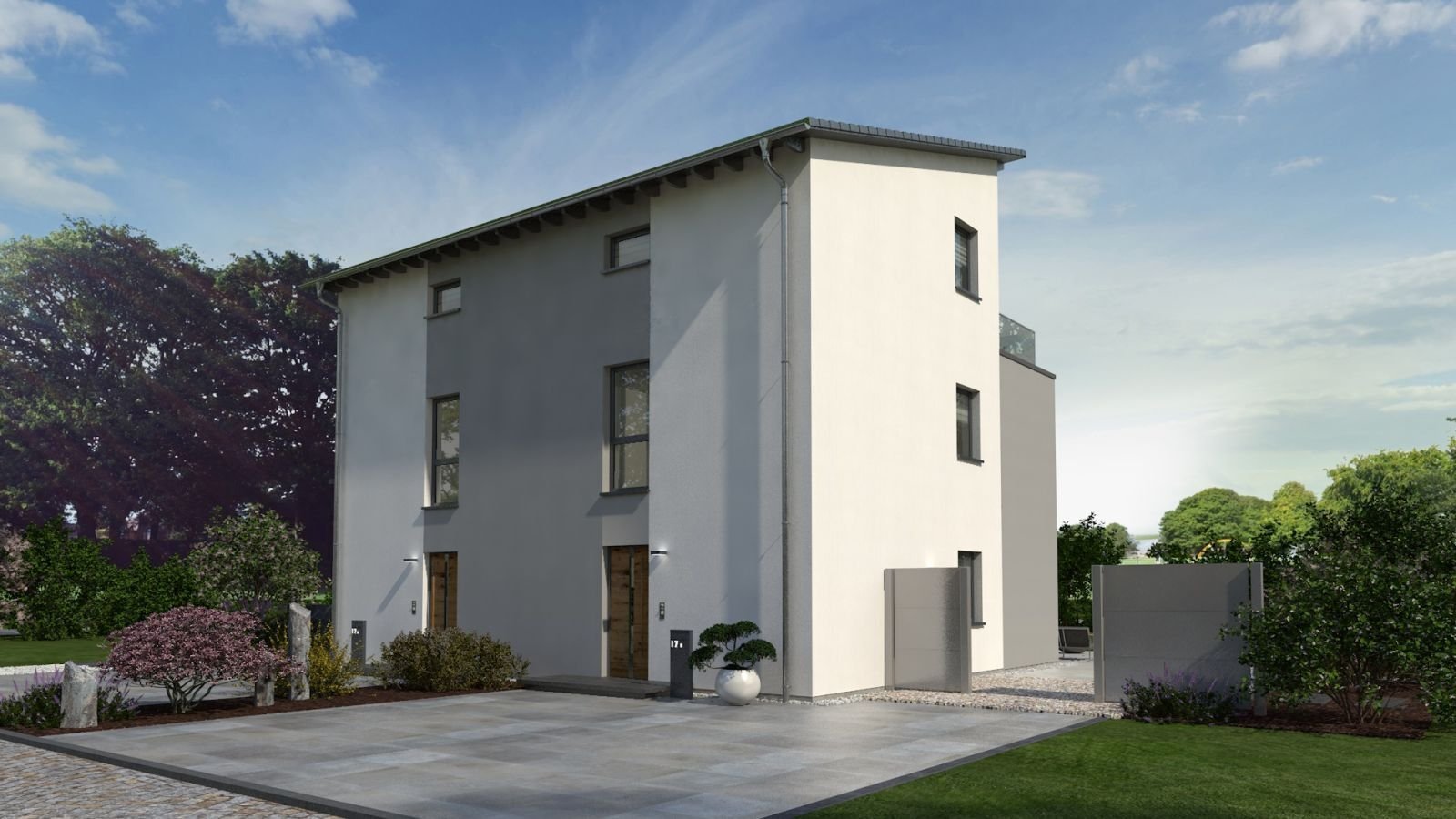 Ihre geräumige Doppelhaushälfte in Augsburg - Erstbezug - 355m² Grundstück