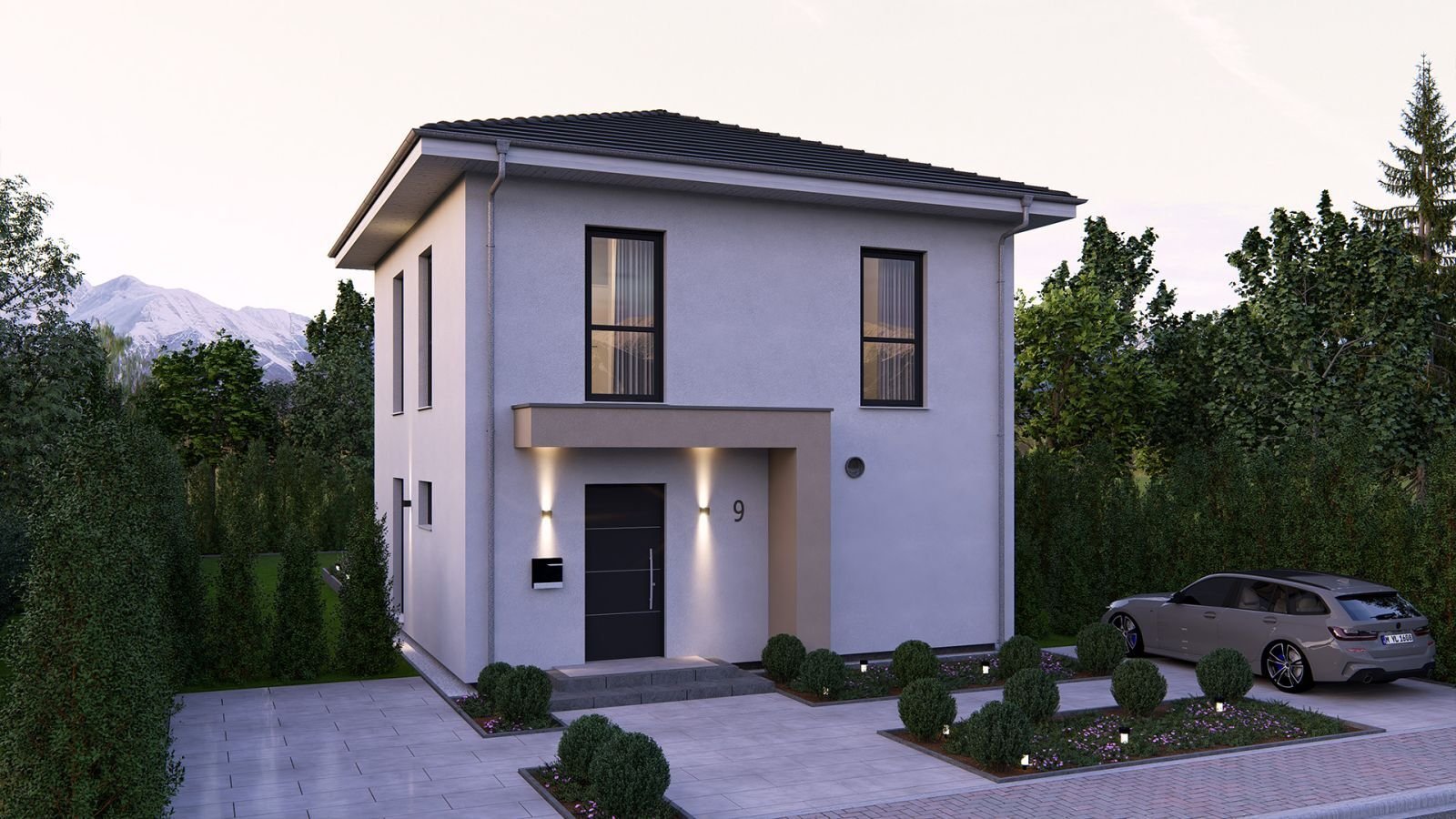 Platz für alle: Großzügiges Einfamilienhaus mit intelligenter Raumaufteilung.