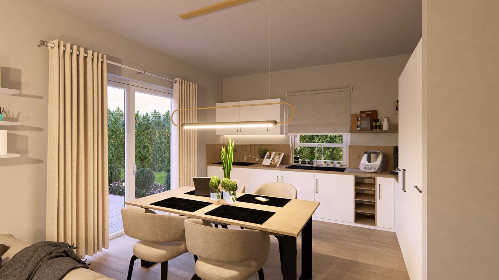 Kompakt, clever, komfortabel: Das perfekte Heim für kleine Familien.