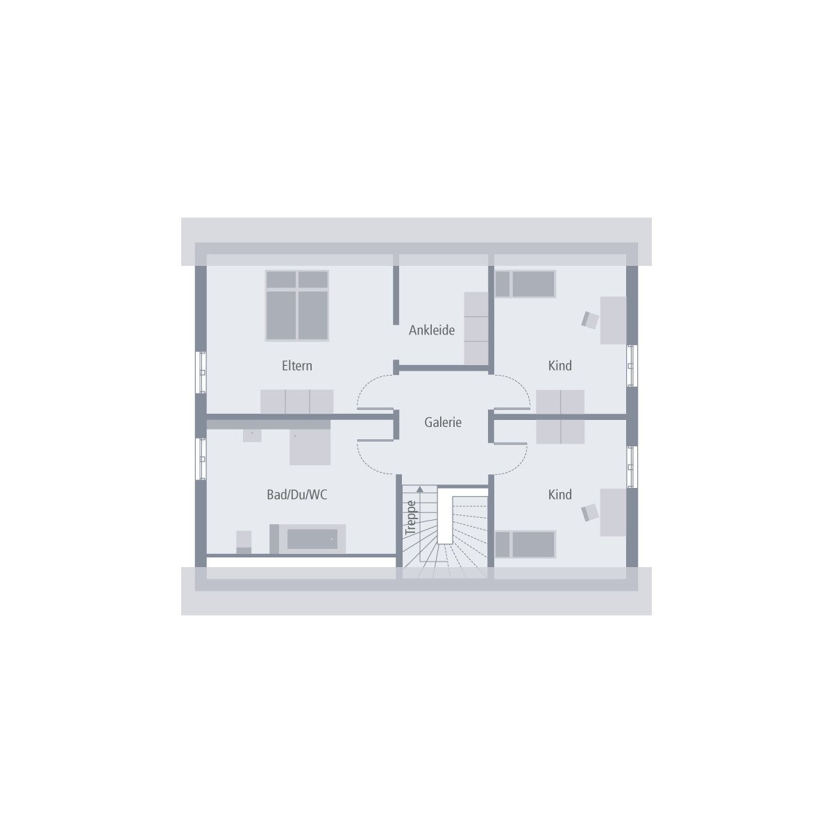 MIT BAUPLATZ EINMALIGE LAGE KLASSISCHER GRUNDRISS - GROSSZÜGIGES HAUS