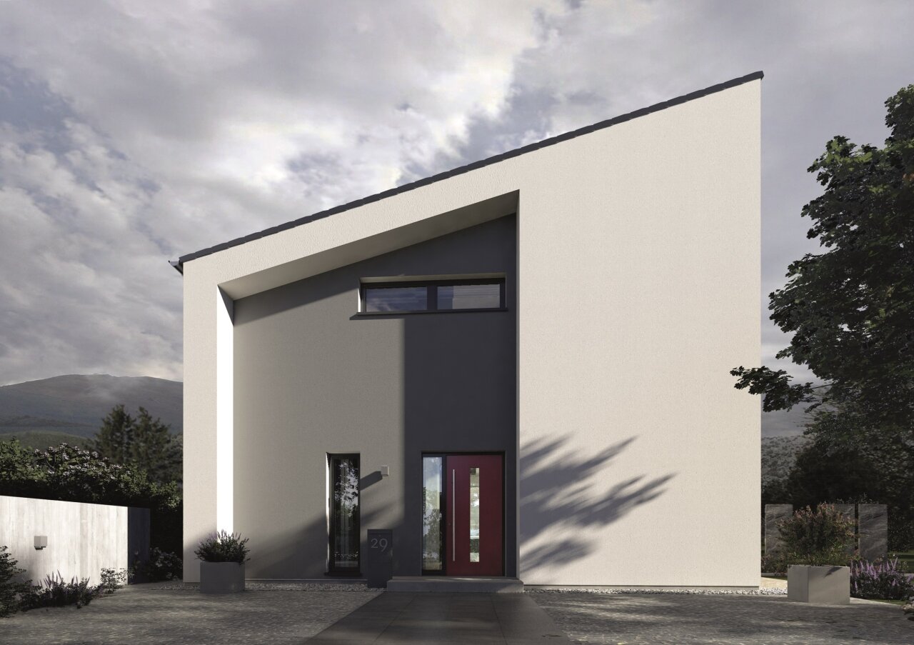 EIN HAUS MIT PULTDACH – INKLUSIVE SITZFENSTER XL!