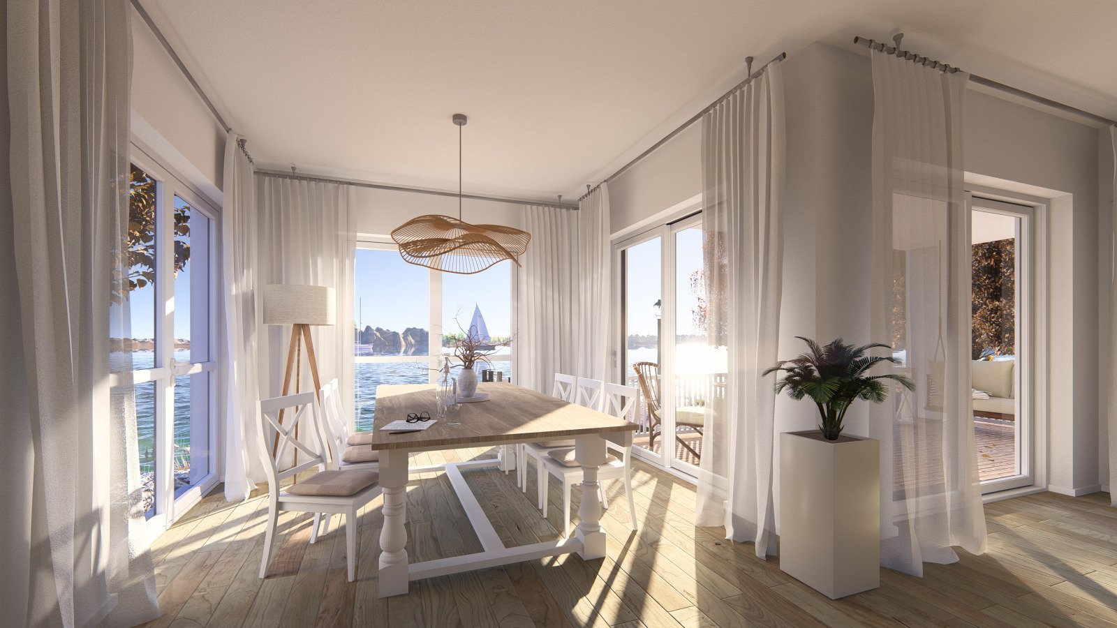 EINFAMILIENHAUS IM HAMPTON-STIL - mit Wohnkeller