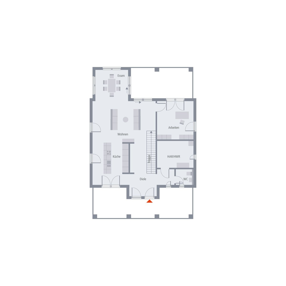 EINFAMILIENHAUS IM HAMPTON-STIL - mit Wohnkeller