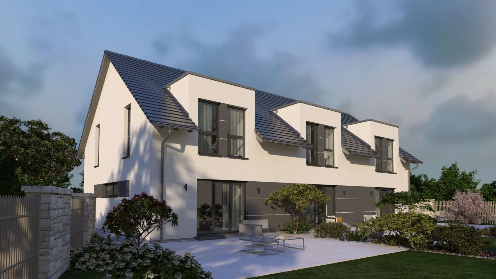 MODERNE ARCHITEKTUR MIT DEM PLUS AN WOHNKOMFORT