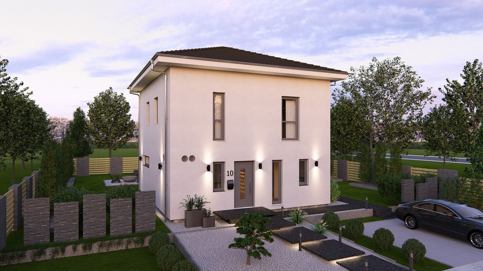 RAUM FÜR FAMILIE UND DESIGN  / Grundstück