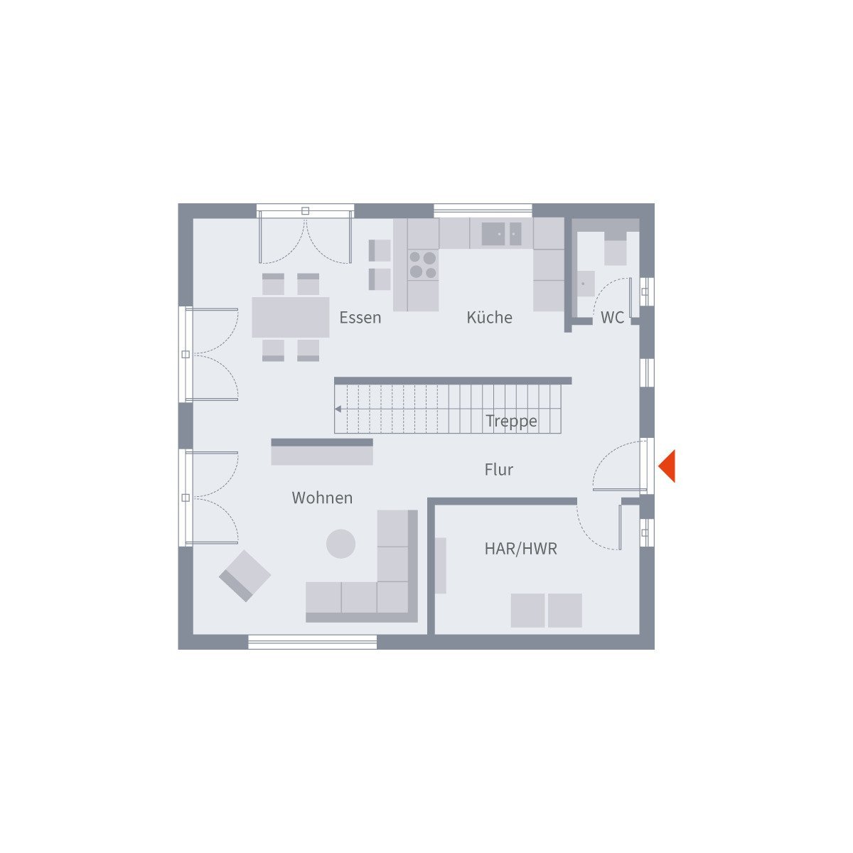 RAUM FÜR FAMILIE UND DESIGN  / Grundstück