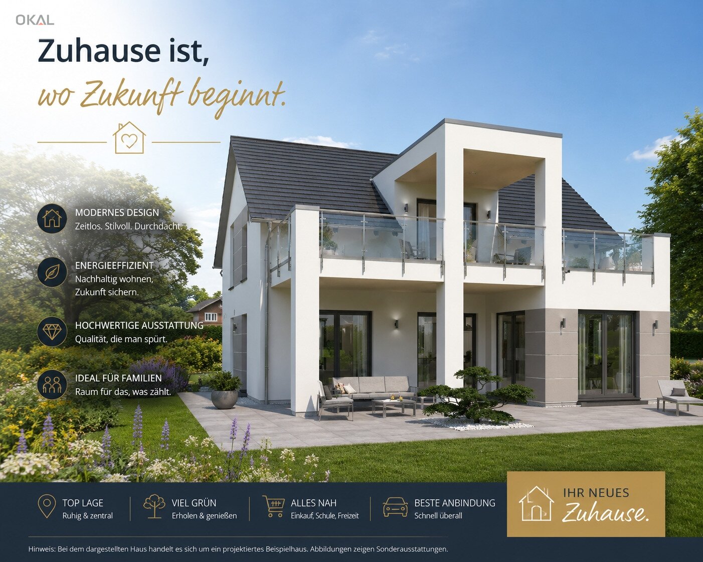 EINFAMILIENHAUS IM HAMPTON-STIL