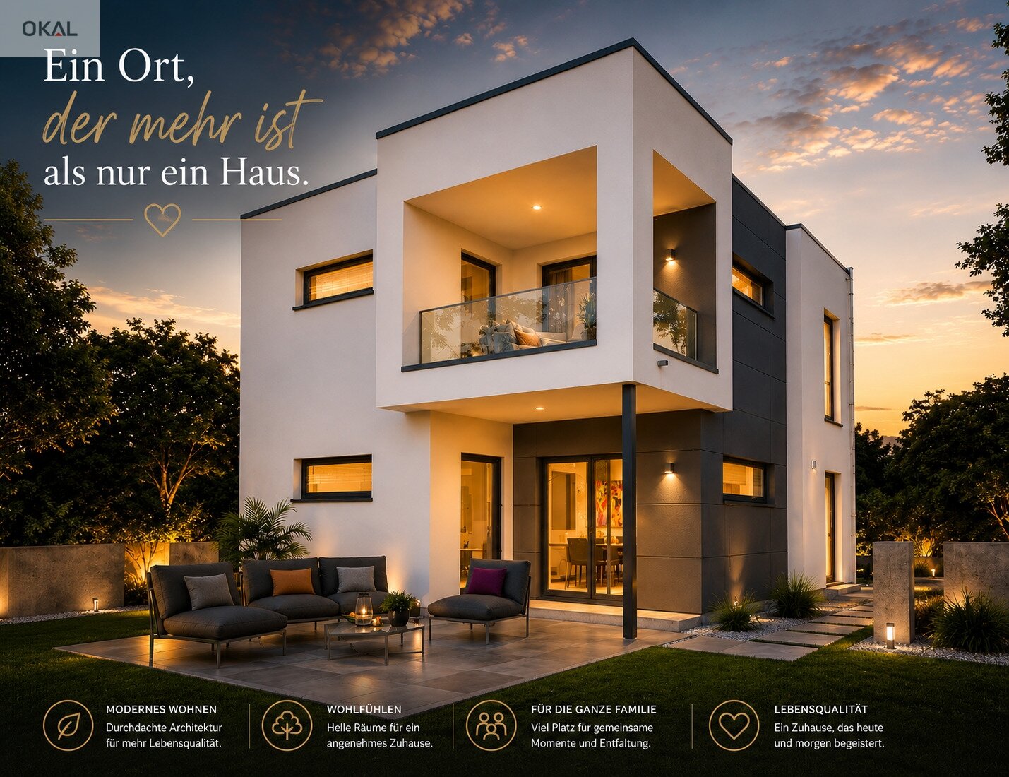 BAUHAUS-ARCHITEKTUR MEETS WOHNKOMFORT