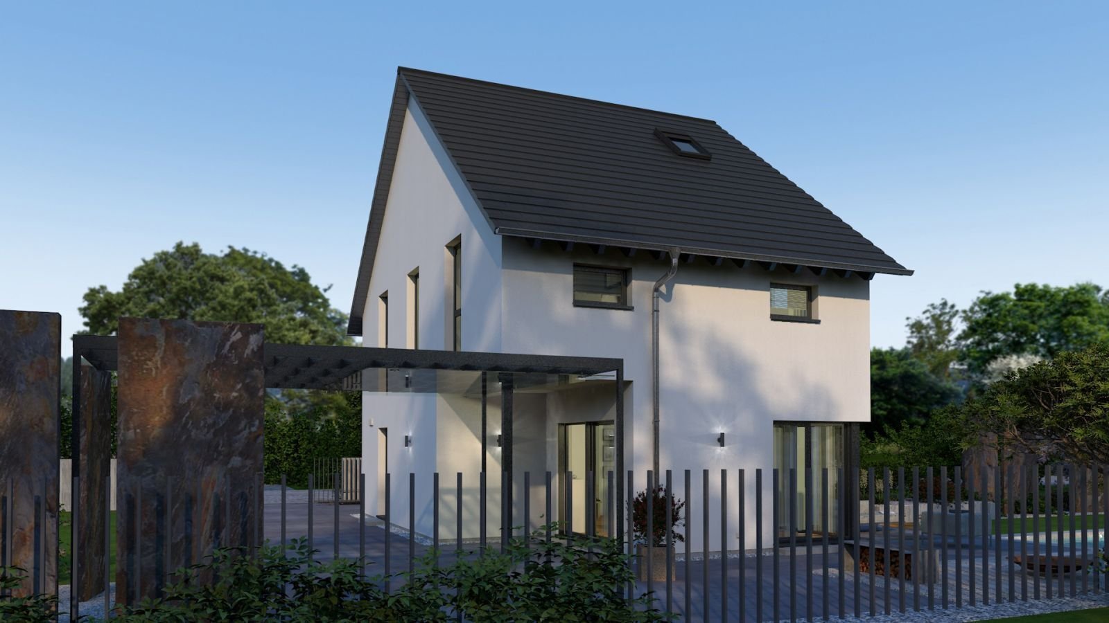 EIN ARCHITEKTONISCH AUSGEREIFTES UND FUNKTIONELLES HAUS