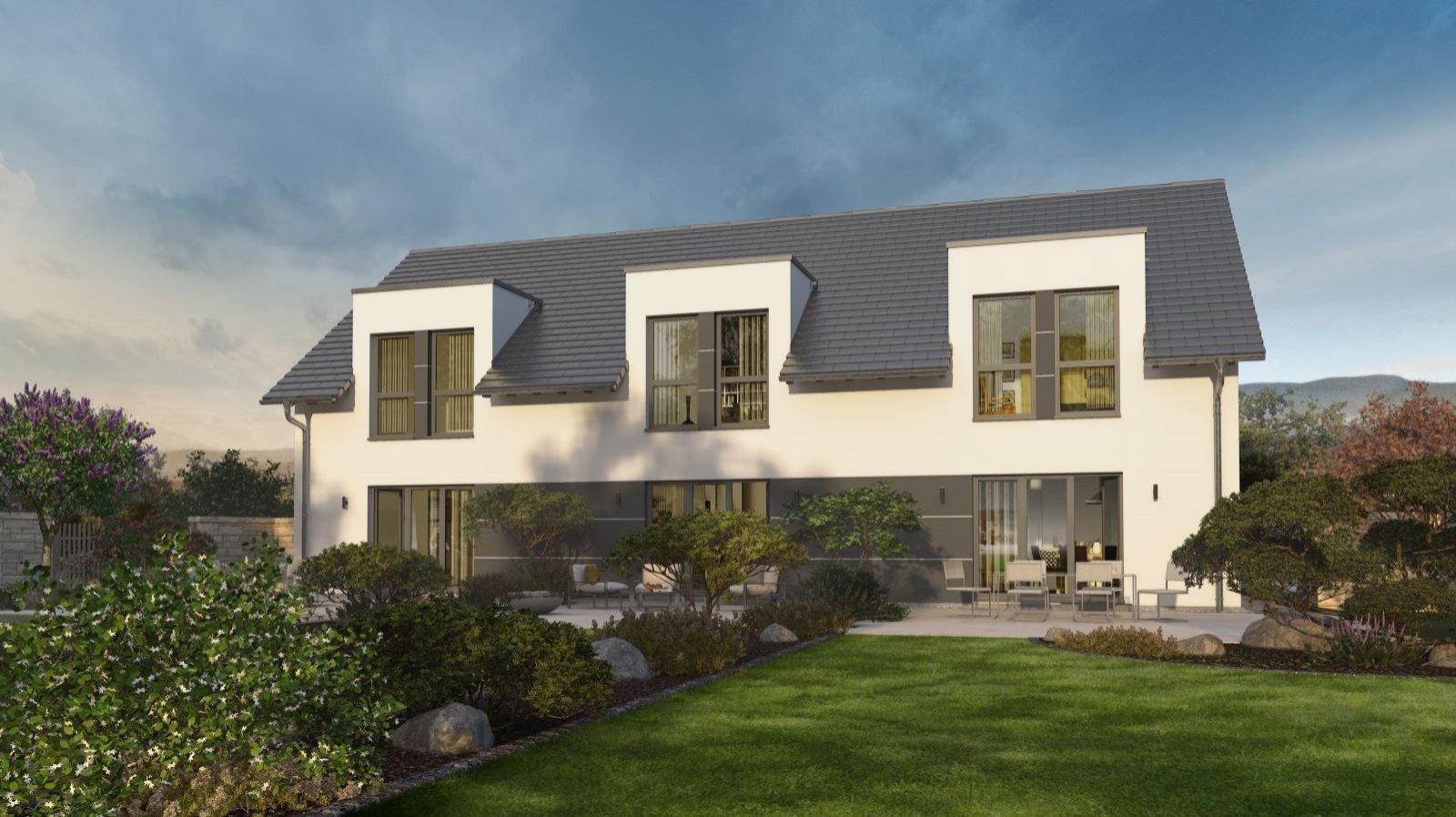 MODERNE ARCHITEKTUR MIT DEM PLUS AN WOHNKOMFORT