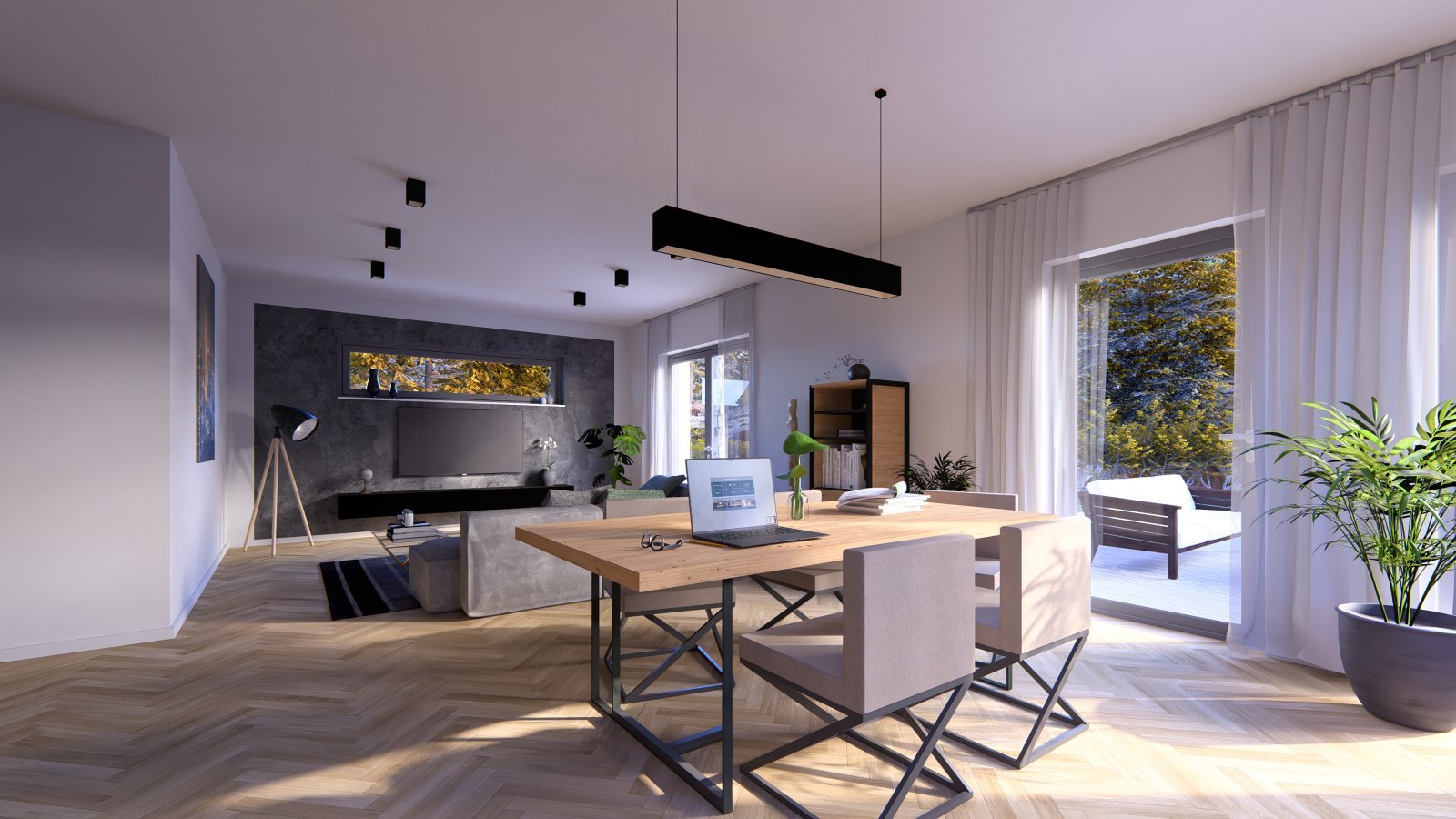 MODERNES WOHNEN MIT STIL UND KOMFORT