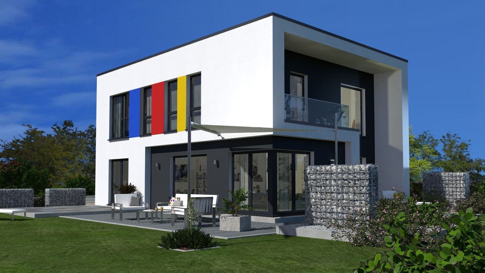 BAUHAUS-ARCHITEKTUR IN OKAL-DESIGN