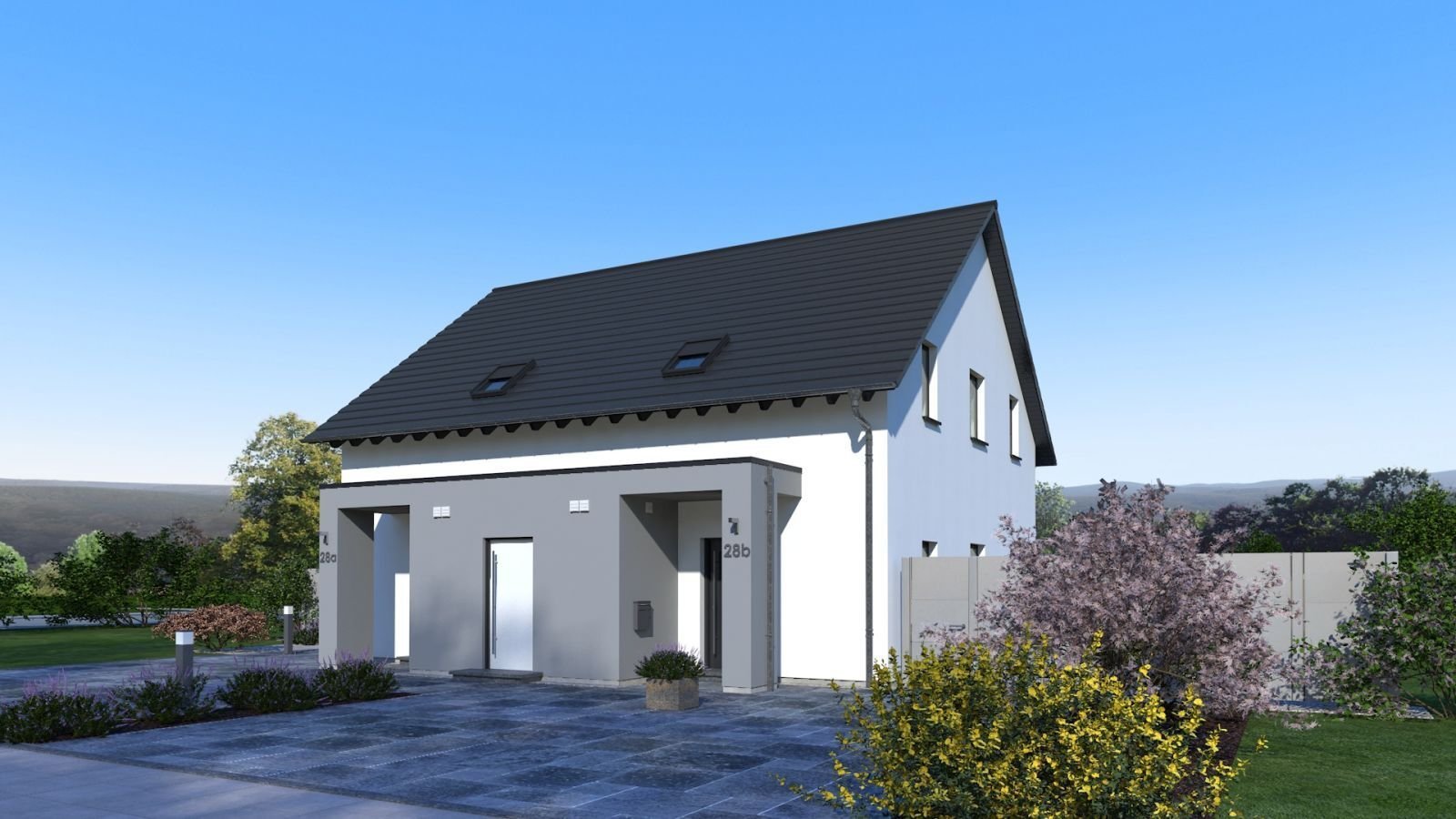 TÜR AN TÜR IM DOPPELHAUS