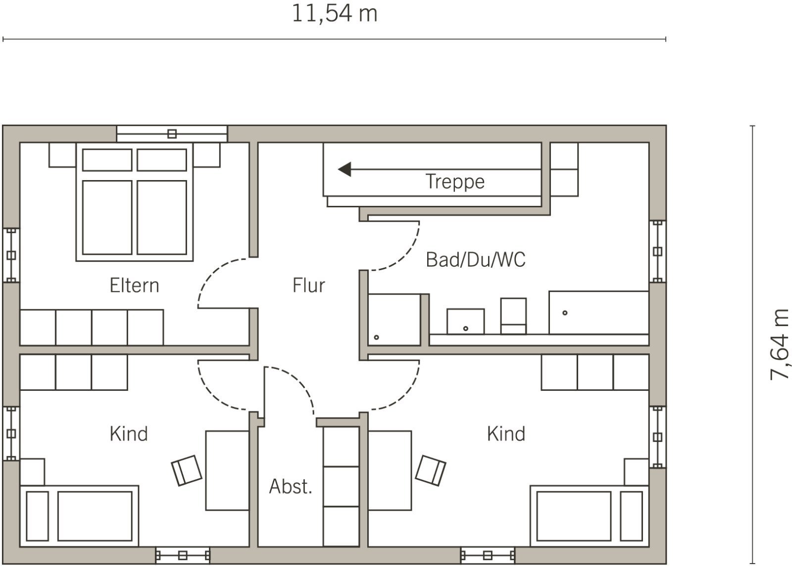 VIEL ZUHAUSE AUF KOMPAKTEM RAUM !