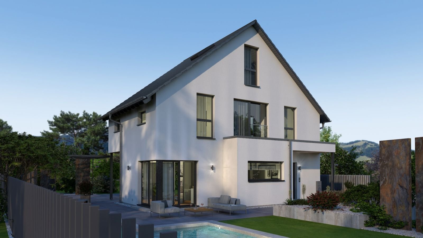 EIN ARCHITEKTONISCH AUSGEREIFTES UND FUNKTIONELLES HAUS