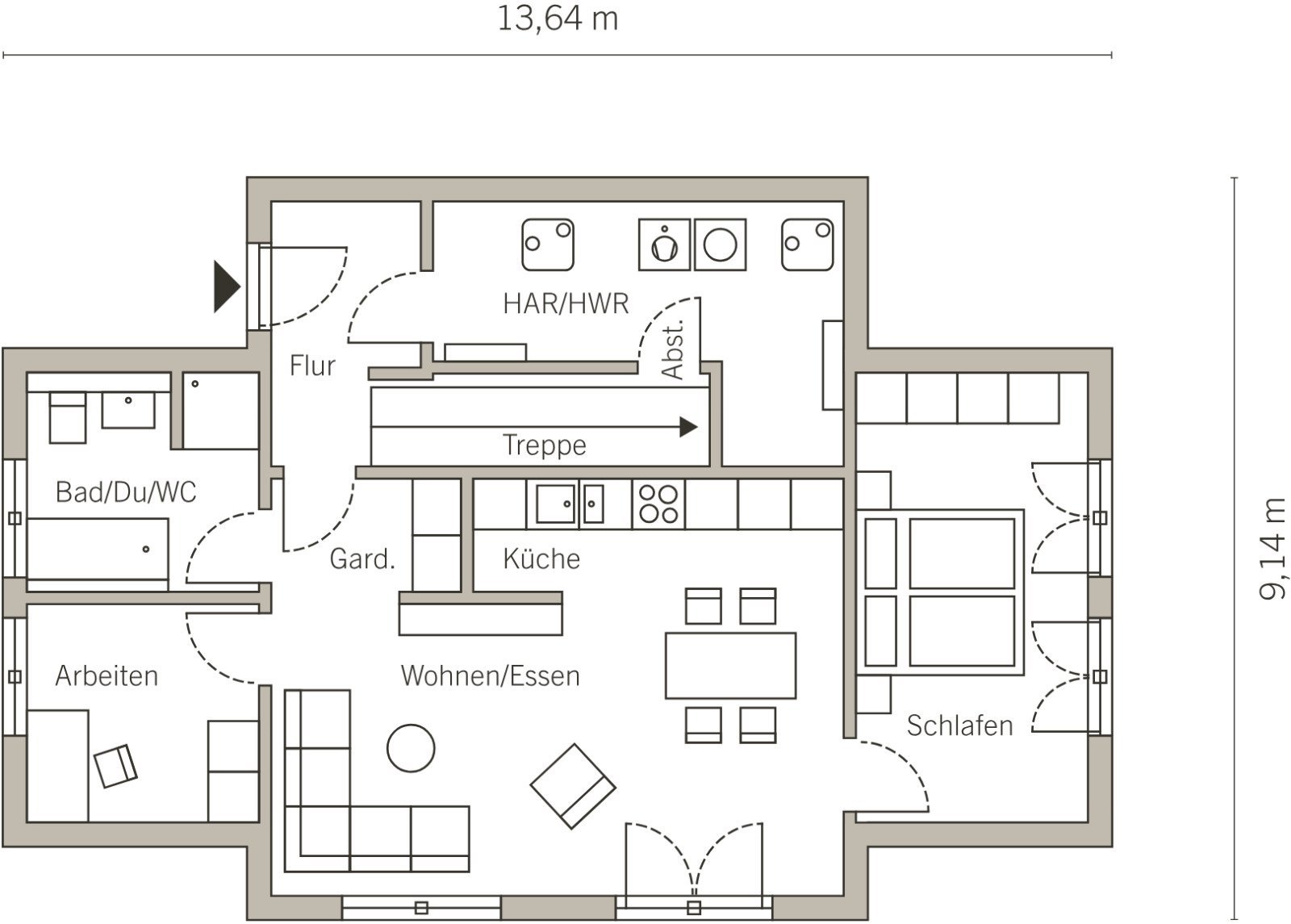 IN DIESEM HAUS WIRD GEMÜTLICHKEIT MIT LUXUS GEPAART