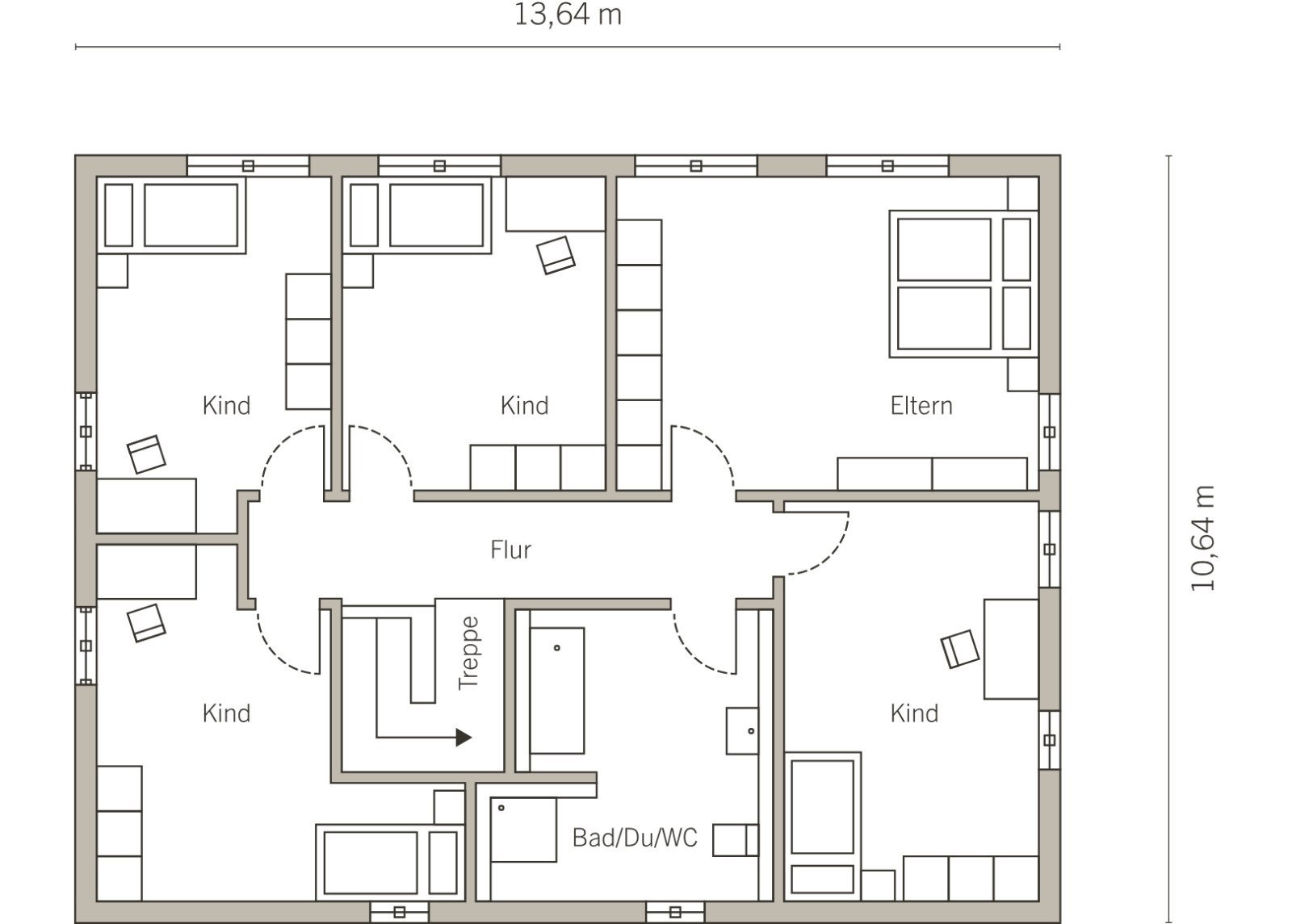 ZWEIFAMILIENHAUS IM GROSSEN STIL