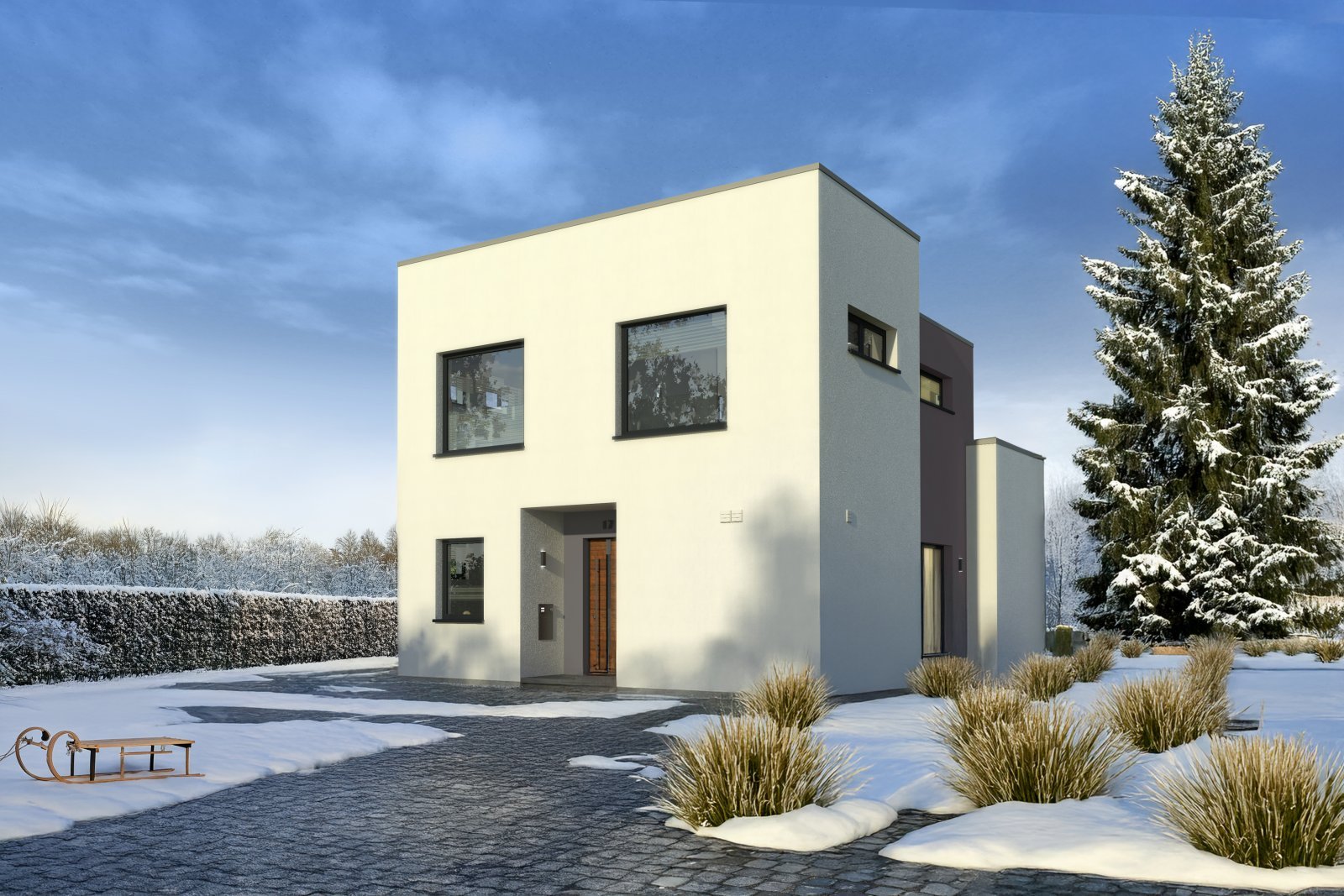 EINFAMILIENHAUS MIT BESONDERER ARCHITEKTUR