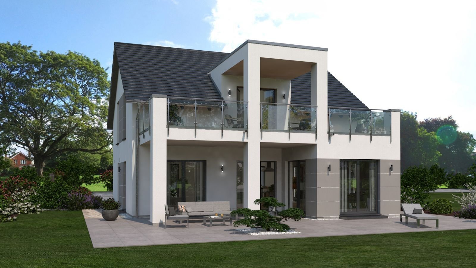 EINFAMILIENHAUS IM HAMPTON-STIL