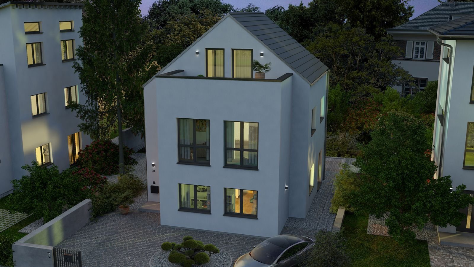 IN DIESEM HAUS WIRD GEMÜTLICHKEIT MIT LUXUS GEPAART