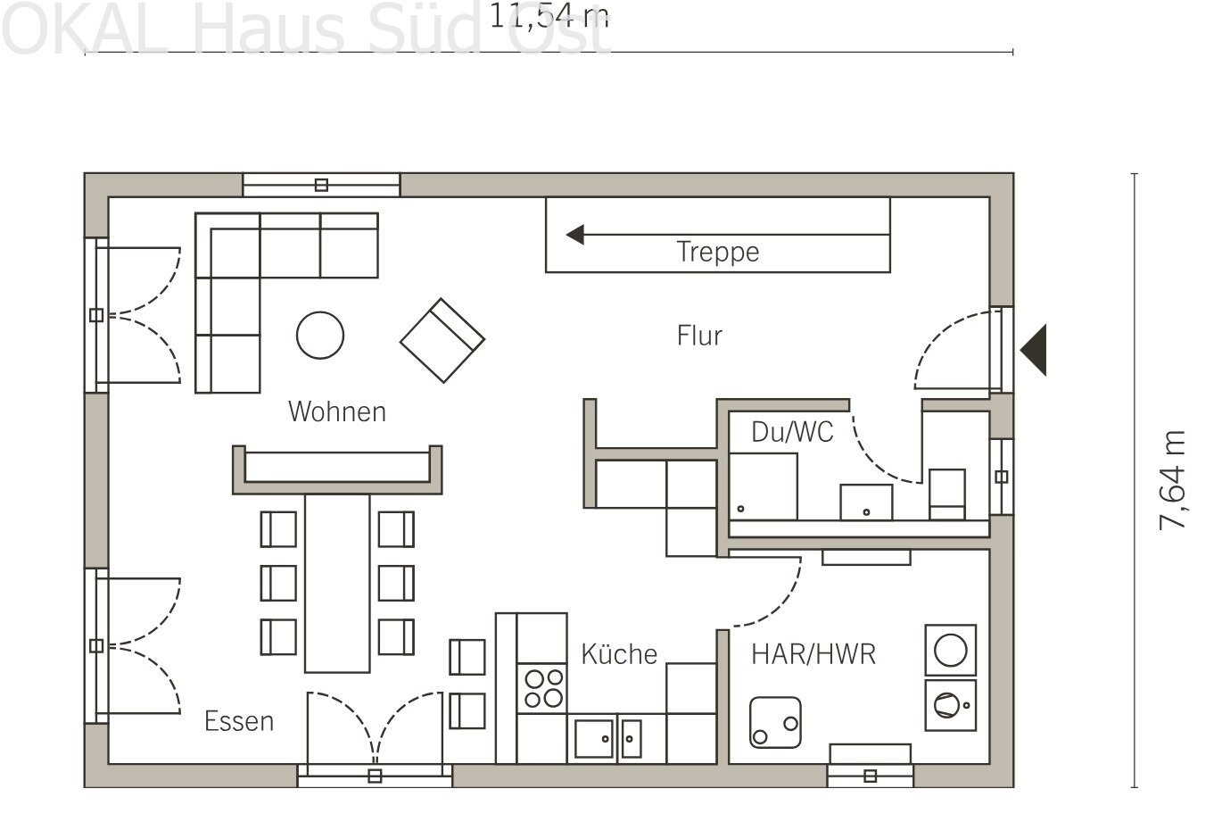 Modernes Haus mit durchdachtem Grundriss - Ihr neues Zuhause für die ganze Familie