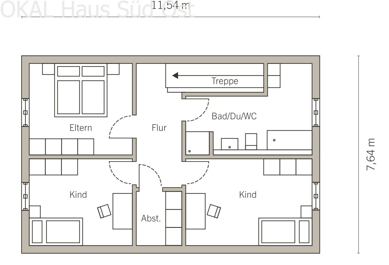 Modernes Haus mit durchdachtem Grundriss - Ihr neues Zuhause für die ganze Familie