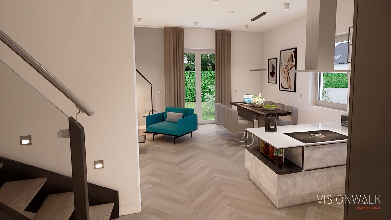 Neubau Doppelhaushälfte in Edenstetten bei Deggendorf EFH KFW 
