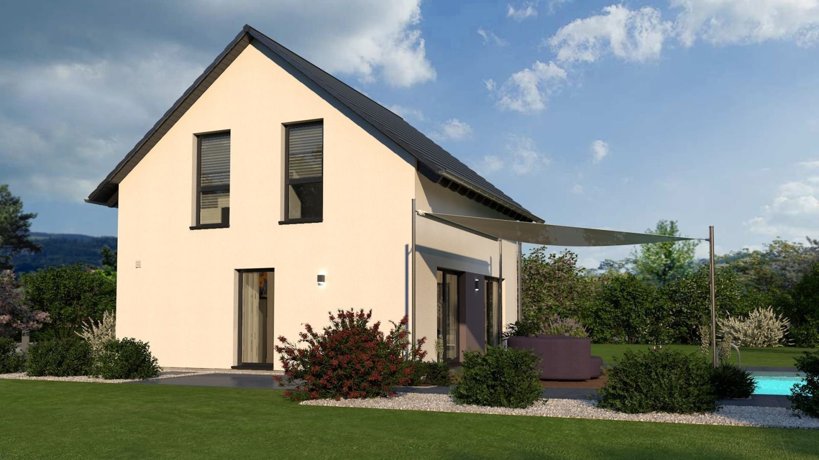 Einfamilienhaus Design 8 in ruhiger Lage einzugsfertig!