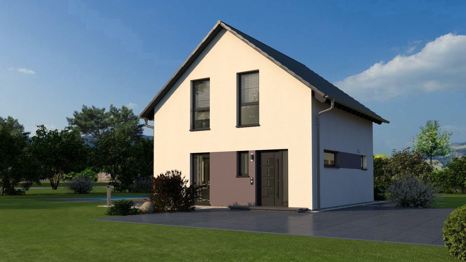 Einfamilienhaus Design 8 in ruhiger Lage einzugsfertig!