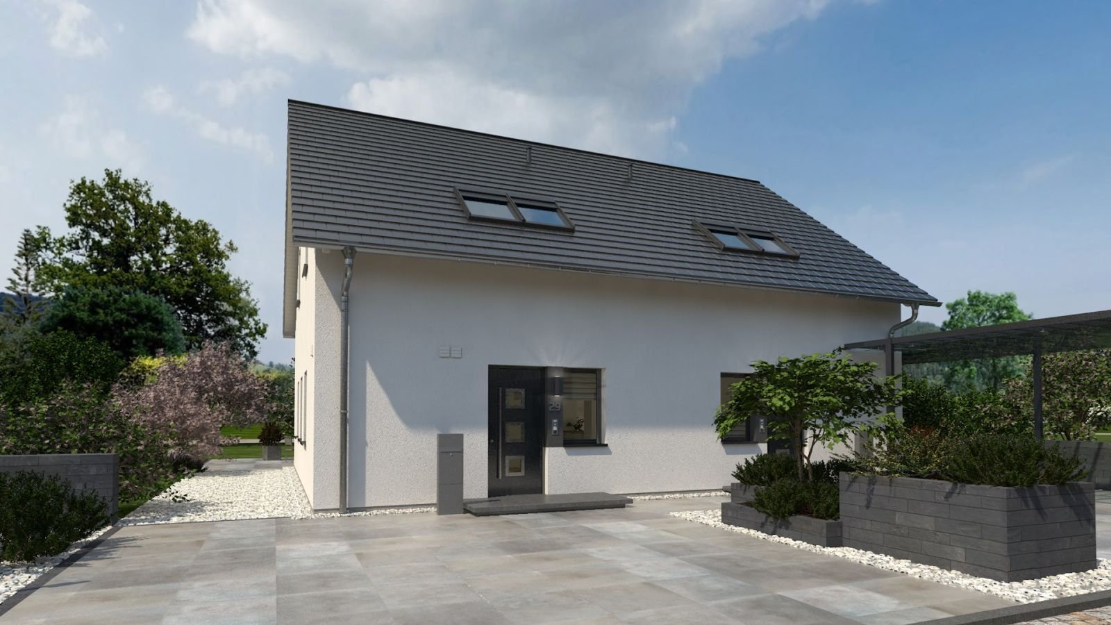 Doppelhaushälfte 07 nahe Wasserburg am Inn einzugsfertig!