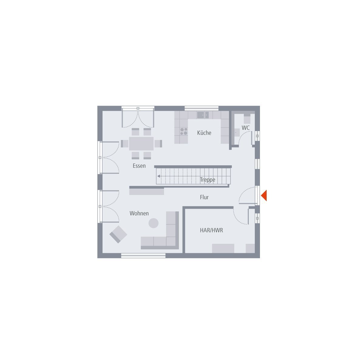 EINFAMILIENHAUS MIT OFFENER ARCHITEKTUR