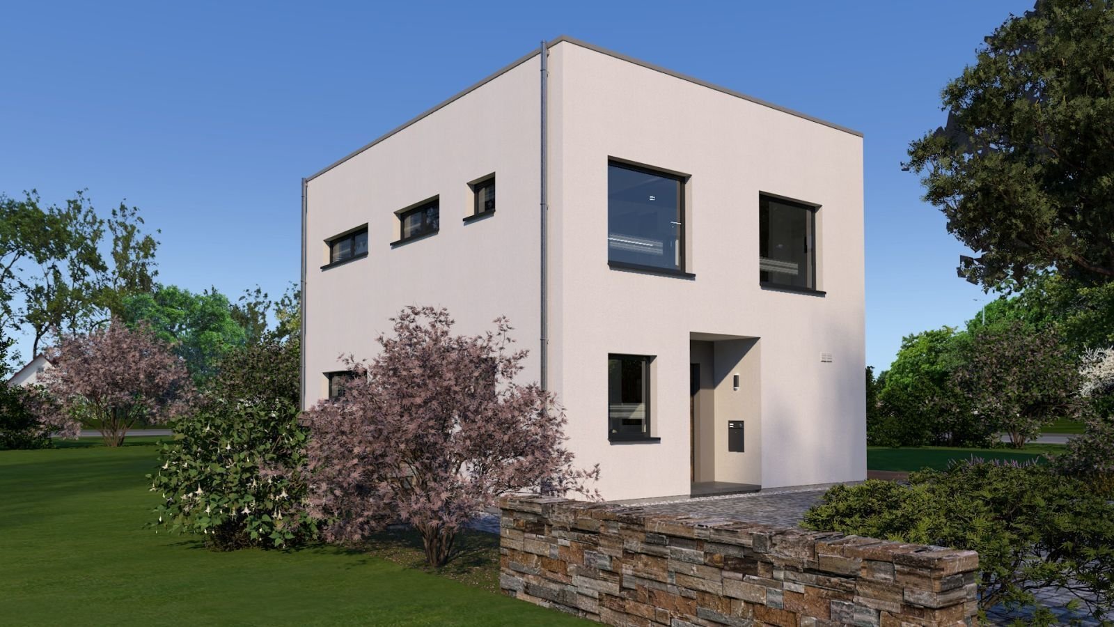 EIN­FA­MI­LI­EN­HAUS MIT BESONDERER ARCHITEKTUR