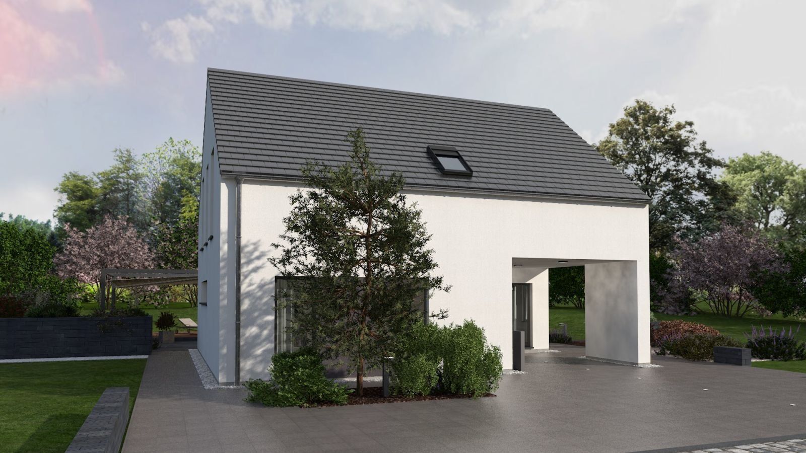 EINFAMILIENHAUS UND RAUMWUNDER UNTER EINEM DACH
