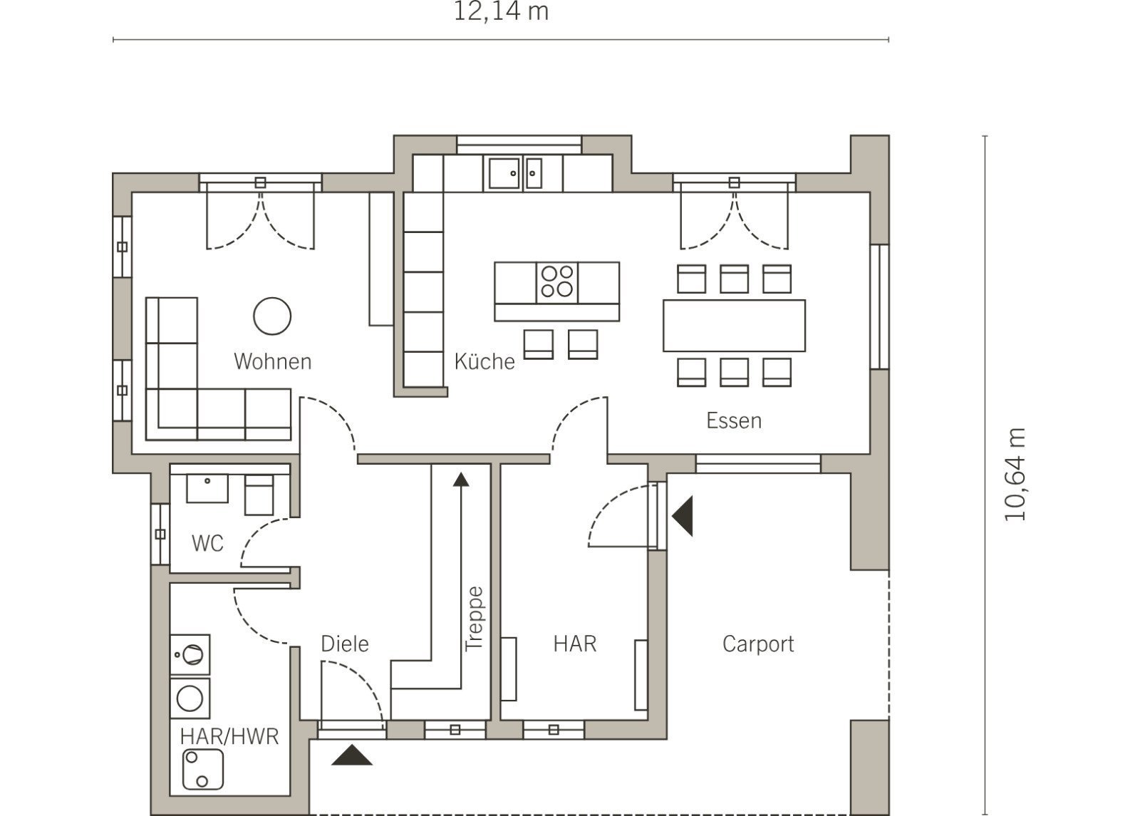 BAUHAUS-STIL TRIFFT MODERNE