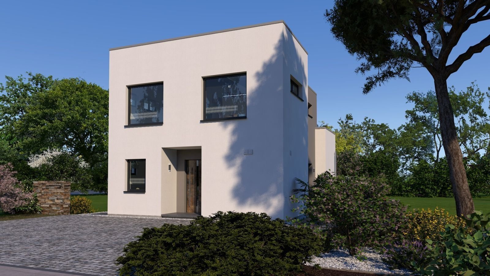 EIN­FA­MI­LI­EN­HAUS MIT BESONDERER ARCHITEKTUR