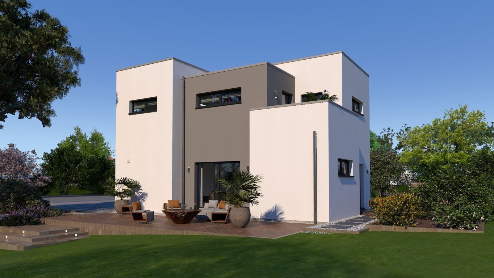 EIN­FA­MI­LI­EN­HAUS MIT BESONDERER ARCHITEKTUR