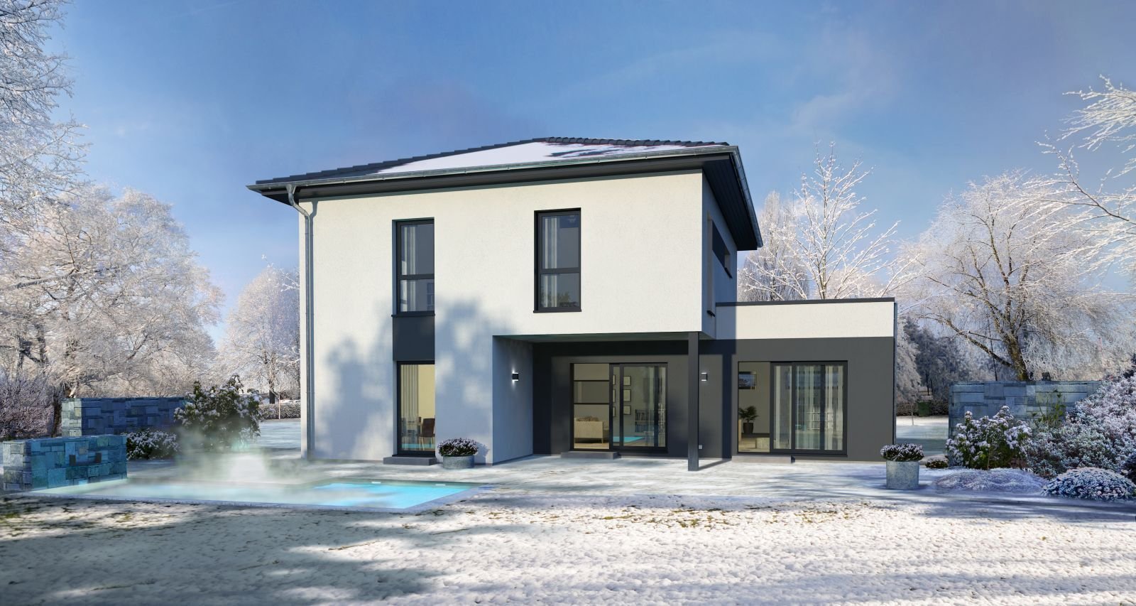 REPRÄSENTATIVES EINFAMILIENHAUS DER BESONDEREN ART