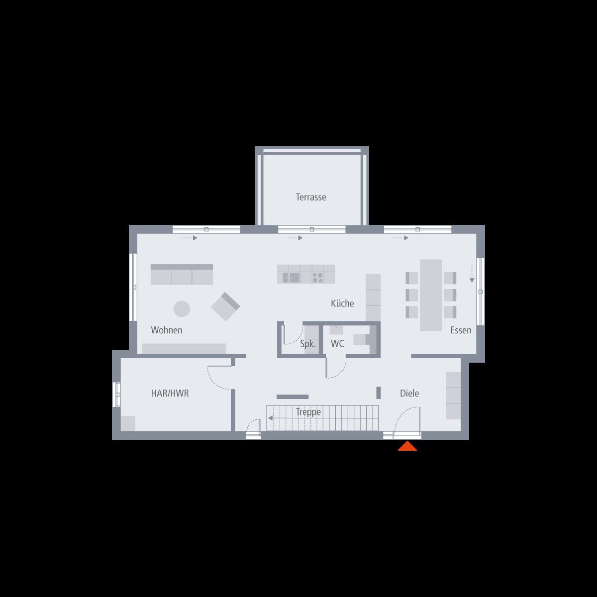 EIN HAUS VON SEINER SCHÖNSTEN SEITE