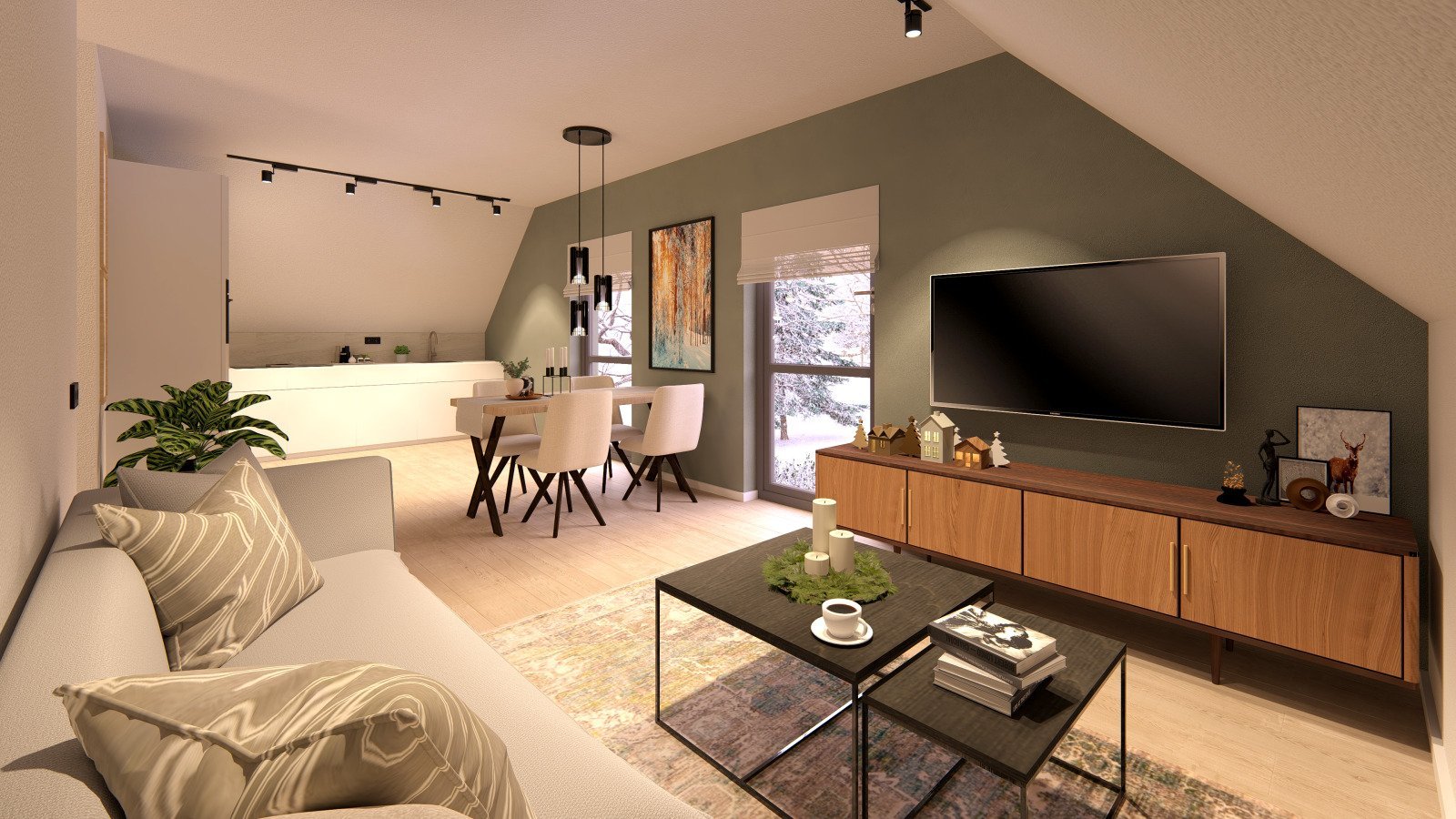 KOMFORTABLES UND MODERNES WOHNEN UNTER EINEM DACH