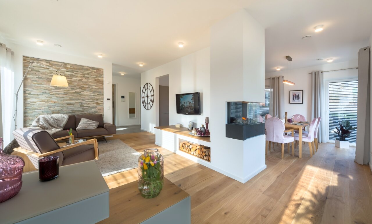 Viel Licht, viel Raum, hoher Wohnkomfort