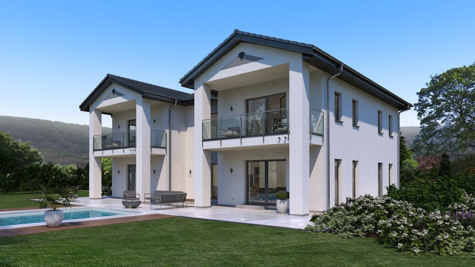 EIN HAUS, AUF EINEM EINMALIGEN GRUNDSTÜCK, WELCHES KEINE WÜNSCHE OFFEN LÄSST