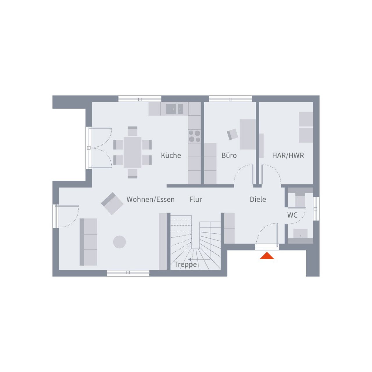 Grundriss Erdgeschoss Grundriss Erdgeschoss