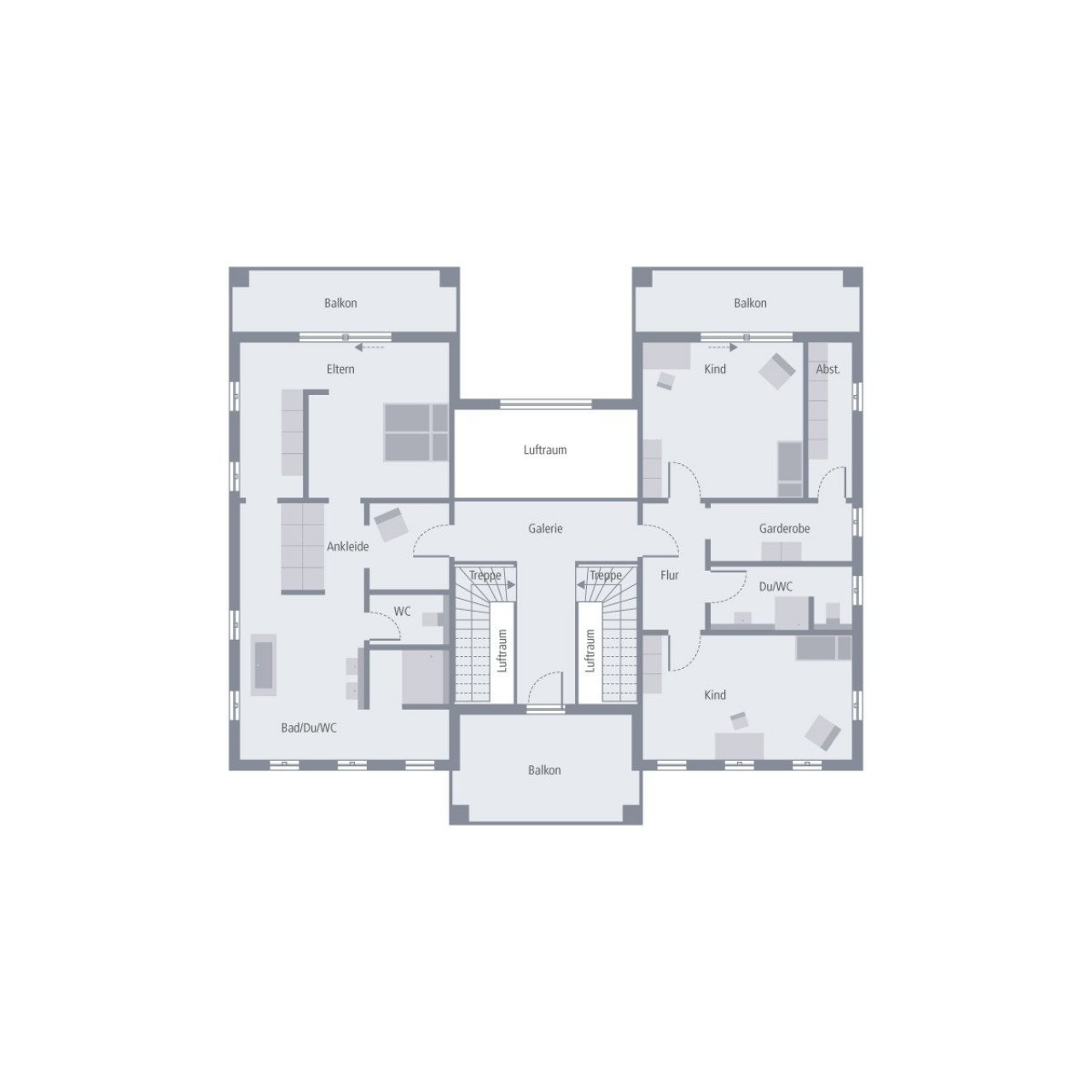 Grundriss Obergeschoss Grundriss Obergeschoss