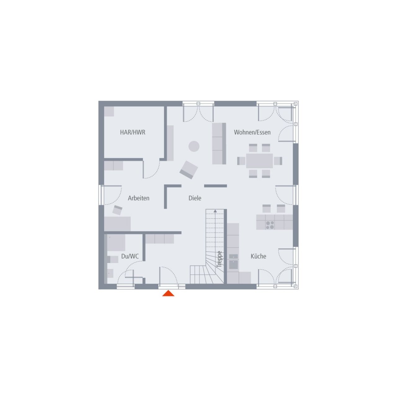 Grundriss Erdgeschoss Grundriss Erdgeschoss