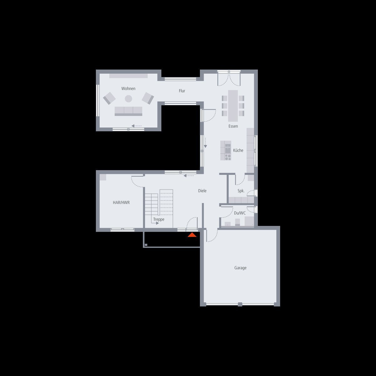 Grundriss Erdgeschoss Grundriss Erdgeschoss